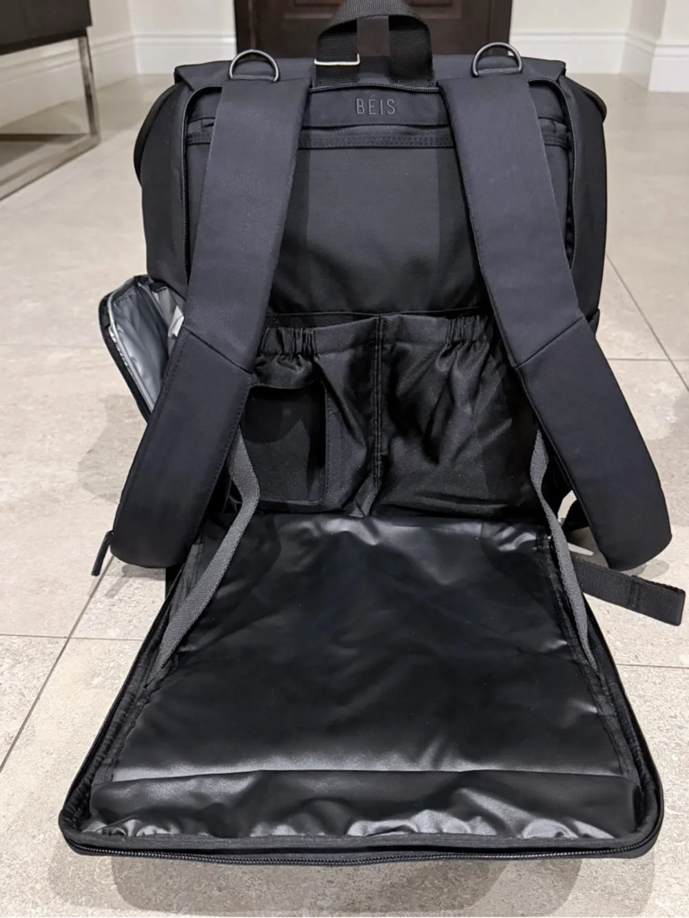 BEIS Black The Ultimate Diaper Backpack